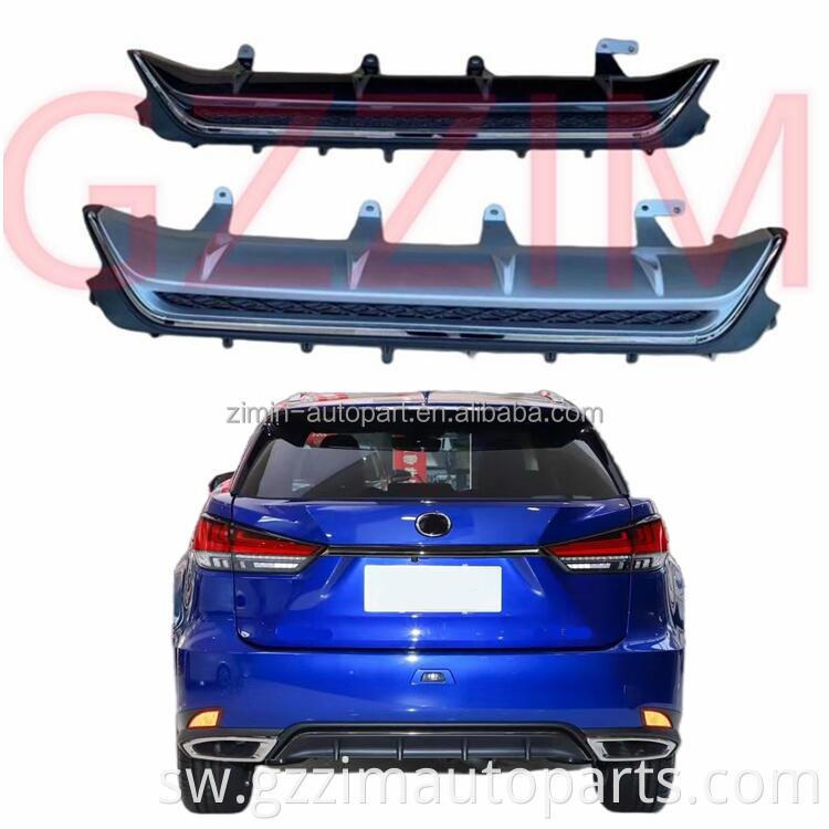 2019-2021 LX RX Upgrade To F-sport Front Spoiler & Grille Set